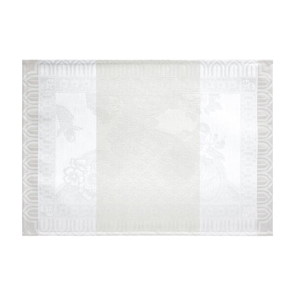 Tovagliette rivestite (2x Set) Promenade Impériale Nacre 36x50 cm cotone - Le Jacquard Français