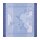 Napkins (4x Set) Promenade Impériale Lapis 50x50 cm cotton - Le Jacquard Français
