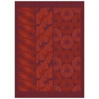 Tea towel Yukata Torii 57x74 cm cotton - Le Jacquard...