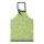 Apron from Le Jacquard Français; Model Sous Les Citronnniers Vert; main colour green in cotton; Size 90x96 cm ; Motif Summer; Pattern jacquard woven