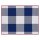 Tischsets (2x Set) von Le Jacquard Français; Modell Elysee Tricolore in Grundfarbe bunt aus Baumwolle; Größe 36x48 cm rechteckig; Motiv grafische Muster; Muster jacquard-gewebt