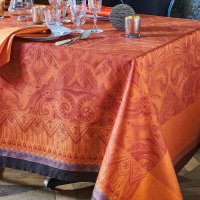 Nappe Grace Flamboyant 174x364 cm - Garnier Thiebaut 42722