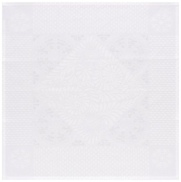 Serviette (paquet de 4) De Table Bosphore Blanc - Le Jacquard Français 20076