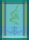 Torchon de Garnier-Thiebaut; Model Brin De Menthe Chlorophylle; Couleur principale bleu en coton; Taille 56x77 cm rectangulaire; Motif Fruits et légumes tissé jacquard