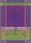 Canovaccio de Garnier-Thiebaut; Modelo Myrtilles Violet; Colore principale viola en cotone; Taglia 56x77 cm rettangolare; Motivo  in tessuto jacquard