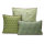 Cushion cover Nature Urbaine Gazon 40x40 cm - Le Jacquard Français 26221