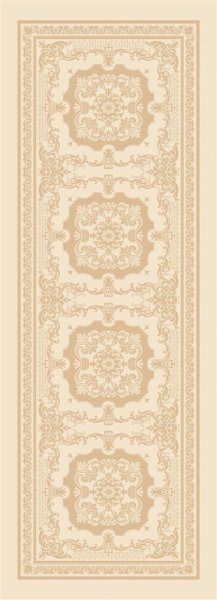 Runner da tavola de Garnier-Thiebaut; Modelo Éléonore Doré; Colore principale oro en Tessuto misto; Taglia 54x149 cm rettangolare; Motivo disegni grafici, Natale, Occasioni festive in tessuto jacquard