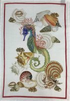 Tea Towel Jelly Ippocampo - Tessitura Toscana Telerie NC210001