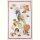 Tea towel from Tessitura Toscana Telerie; Model Jelly Ippocampo; main colour multicolored in True hemp; Size 50x70 cm rectangular; Motif Animals; Pattern printed