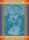 Geschirrtuch von Garnier Thiebaut; Modell Mona Lisa Bleu in Grundfarbe blau aus Baumwolle; Größe 56x77 cm rechteckig; Motiv Muttertag; Muster jacquard-gewebt