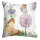 Cushion cover from Ekelund; Model Selma ; main colour multicolored in cotton; Size 40x40 cm Square; Motif Flowers and plants, Summer; Pattern Pixel-wowen (6 colours)