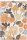 Towel from Ekelund; Model Bodum ; main colour orange in cotton; Size 35x50 cm rectangular; Motif Flowers and plants, Autumn; Pattern Pixel-wowen (6 colours)