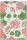 Towel from Ekelund; Model Pelargonia ; main colour pink in cotton; Size 35x50 cm rectangular; Motif Flowers and plants, Summer; Pattern Pixel-wowen (6 colours)