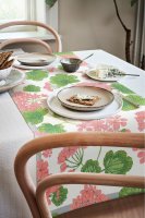 Table runner Pelargonia 35x120 cm 100% Cotton - Ekelund