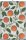 Towel from Ekelund; Model Apelsiner ; main colour orange in cotton; Size 40x60 cm rectangular; Motif Fruit and vegetable, Summer; Pattern Pixel-wowen (6 colours)