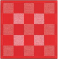 Napkin from Ekelund; Model Schack 330; main colour red in...