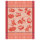 Torchon de Le Jacquard Français; Model Tomates Etc Rouge; Couleur principale rouge en coton; Taille 60x80 cm rectangulaire; Motif Fruits et légumes, Été tissé jacquard