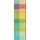 Table Runner Mille Vegetaux Arc-en-ciel 180x55 cm Cotton - Garnier Thiebaut