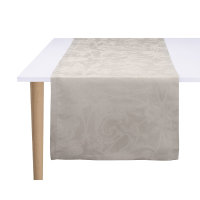 Tischläufer Tivoli Sabbia 50x150 cm Leinen - Le...