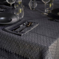 Serviette de table (4x Set) Club Meandres 50x50 cm...