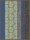 Geschirrtuch von Le Jacquard Français; Modell Cottage Cosy in Grundfarbe blau aus Baumwolle; Größe 60x80 cm rechteckig; Motiv Blumen und Pflanzen, Sommer; Muster jacquard-gewebt