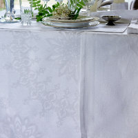 Table runner Lumière DÉtoiles Diamant Diamant 38x260 cm mixed fabric - Le Jacquard Français