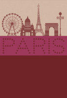 Geschirrtuch Paris Lumiere Glamour 50x70 cm Baumwolle -...