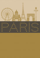 Geschirrtuch Paris Lumiere Elegance 50x70 cm Baumwolle -...