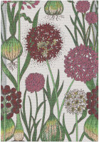 Towel from Ekelund; Model Allium 580; main colour purple...