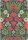 Towel from Ekelund; Model Julblommor 530; main colour red in cotton; Size 35x50 cm rectangular; Motif Christmas; Pattern Pixel-wowen (6 colours)