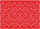 Tischsets (2x Set) von Ekelund; Modell Julhjärtan 380 in Grundfarbe rot aus Baumwolle-Leinen-Mix; Größe 35x48 cm rechteckig; Motiv Weihnachten; Muster gewebt
