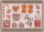 Spültuch von Ekelund; Modell Julgodis 599 in Grundfarbe verschiedene aus Baumwolle; Größe 25x35 cm rechteckig; Motiv Weihnachten; Muster Pixel gewebt (3-farbig)