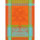 Geschirrtuch von Garnier Thiebaut; Modell Les Abricots Orange in Grundfarbe orange aus Baumwolle; Größe 56x77 cm rechteckig; Motiv Essen und Trinken; Muster jacquard-gewebt