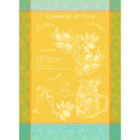 Tea towel from Garnier-Thiebaut; Model Limonade Au Thym...