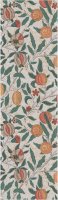 Chemin de table de Ekelund; Model William Morris Fruit; Couleur principale multicolore en coton; Taille 35x120 cm rectangulaire; Motif Fleurs et plantes, Fruits et légumes Pixel tissé (6 couleurs)