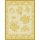 Tea towel from Le Jacquard Français; Model Jardins des Roses Golden; main colour yellow in cotton; Size 60x80 cm rectangular; Motif Flowers and plants; Pattern jacquard woven