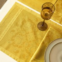 Placemats (2x Set) Palais Vénitien Ocre 36x50 cm...