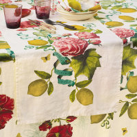 Table runner Citrons de Menton Romance 50x155 cm...