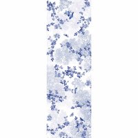 Table runner from Garnier-Thiebaut; Model Voliere Bleu;...