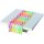 Camino de mesa de Le Jacquard Français; Modelo Origami Multico; Color principal multicolor en algodón; Tamaño 50x150 cm rectangular; Motivo diseños gráficos, Verano en tejido jacquard