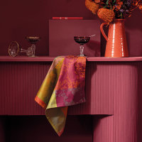 Napkins (4x Set) Mille sous-bois Automne 55x55 cm cotton - Garnier-Thiebaut