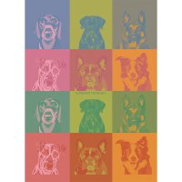 Canovaccio de Garnier-Thiebaut; Modelo Chiens Pop; Colore...