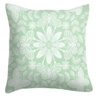 Housse de coussin de Ekelund; Model Bladmosaik 041;...