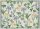 Placemats (2x Set) from Ekelund; Model Solblå 599; main colour multicolored in cotton; Size 35x48 cm rectangular; Motif Flowers and plants, Spring; Pattern Pixel-wowen (6 colours)