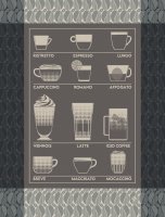 Tea towel from Le Jacquard Français; Model Barista...