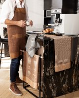 Grembiule Barista Moccacino 80x96 cm cotone - Le Jacquard...