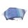 Nappe enduite de Le Jacquard Français; Model Provence Bleulavande; Couleur principale bleu en coton; Taille 150x220 cm rectangulaire; Motif Été tissé jacquard
