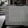 Tischdecke Empreintes Charbon 150x260 cm Baumwolle - Le Jacquard Français