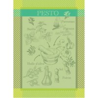 Garnier-Thiebaut - Geschirrtuch - Pesto - Verde aus 100%...