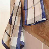 Geschirrtuch (2 Set) Archie Indigo 50x70 cm Baumwolle -...